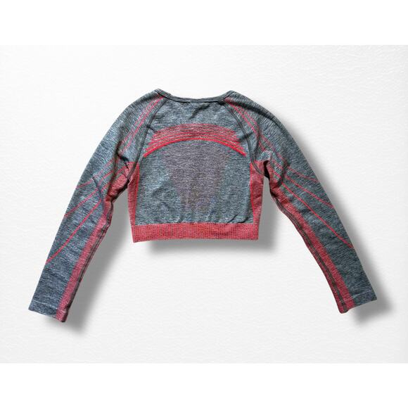 Gymshark Hyper Amplify Long Sleeved Crop Top, Size S - Picture 3 of 7